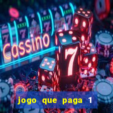 jogo que paga 1 real no pix