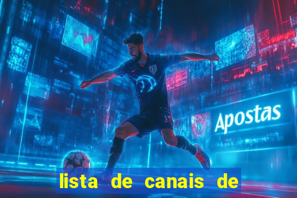 lista de canais de esporte iptv