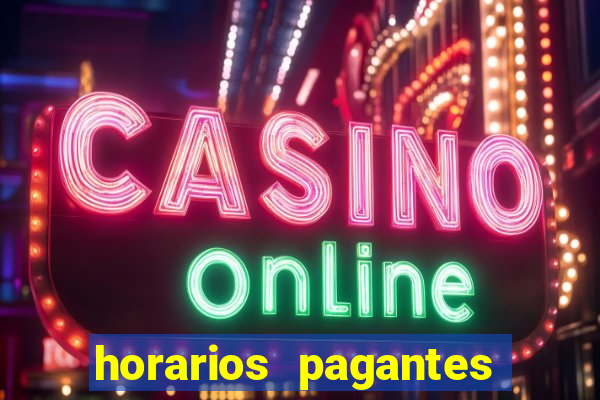 horarios pagantes do fortune ox