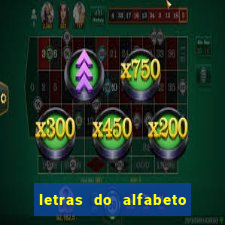 letras do alfabeto personalizadas para imprimir