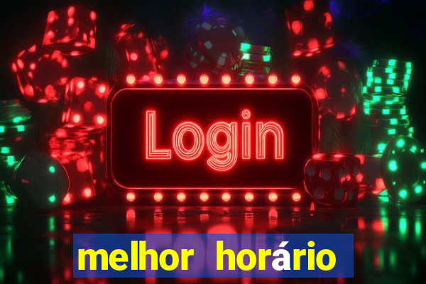melhor horário para jogar fortune coelho