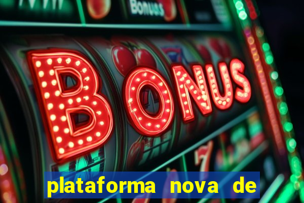 plataforma nova de jogos online