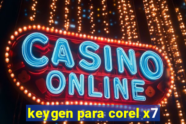 keygen para corel x7
