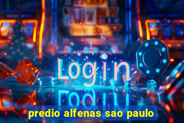 predio alfenas sao paulo
