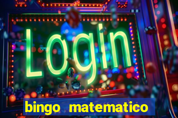 bingo matematico para ensino medio