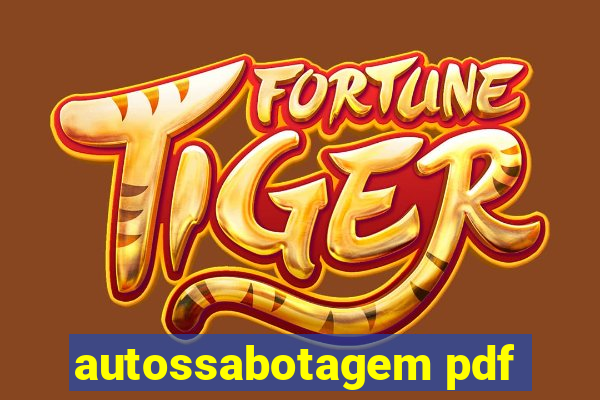 autossabotagem pdf