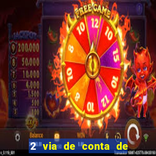 2 via de conta de luz coelba