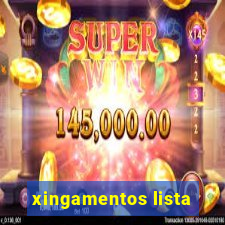 xingamentos lista