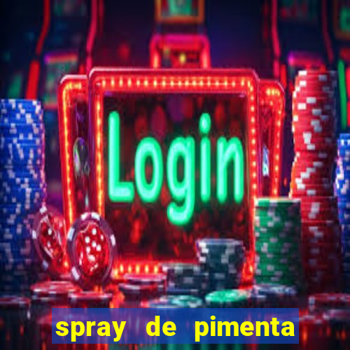 spray de pimenta profissional policial - espargidor 750ml