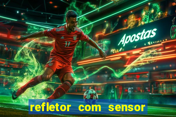 refletor com sensor noturno como instalar