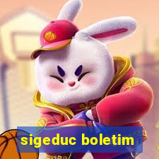 sigeduc boletim