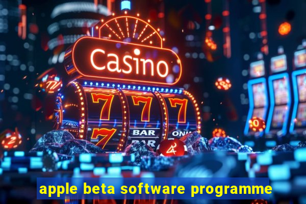 apple beta software programme