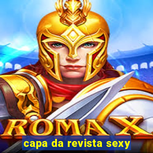 capa da revista sexy