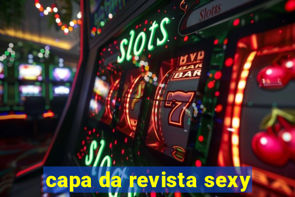 capa da revista sexy
