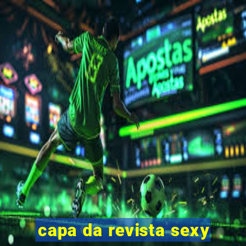 capa da revista sexy