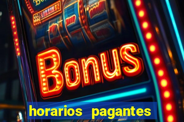 horarios pagantes do fortune rabbit