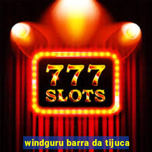 windguru barra da tijuca
