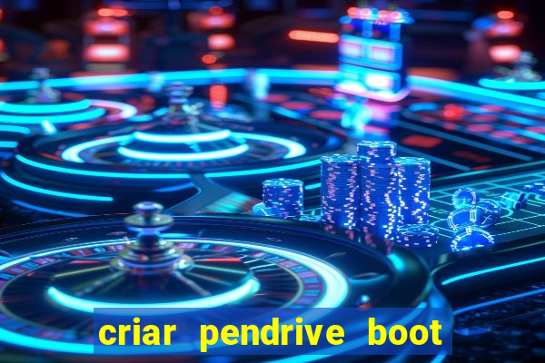 criar pendrive boot windows 10