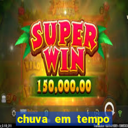 chuva em tempo real ipmet