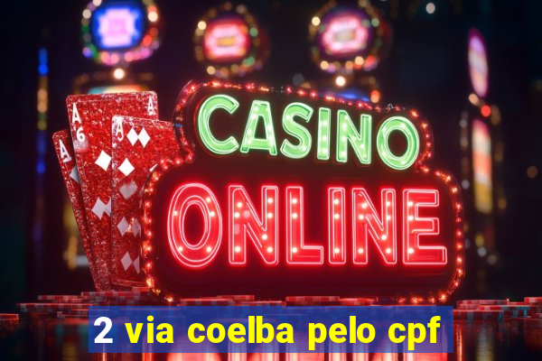 2 via coelba pelo cpf