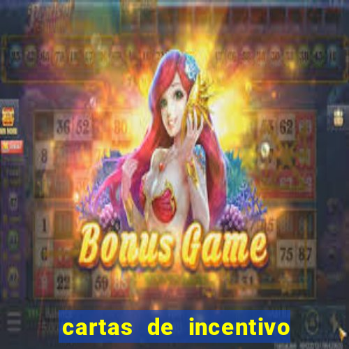 cartas de incentivo para alunos