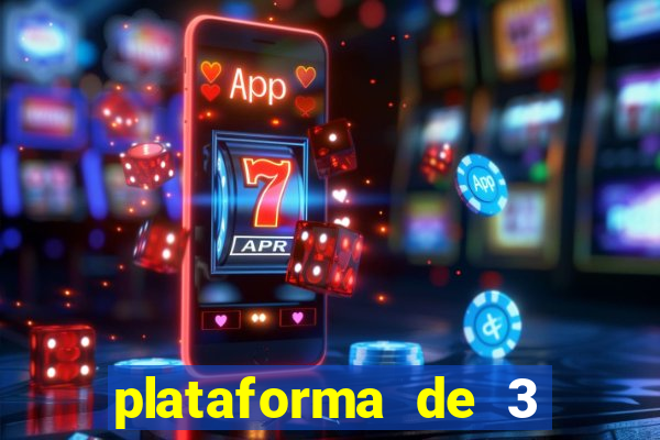 plataforma de 3 reais pg