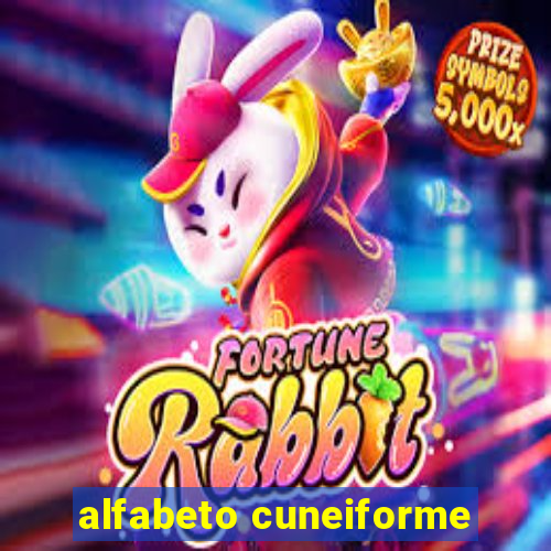alfabeto cuneiforme