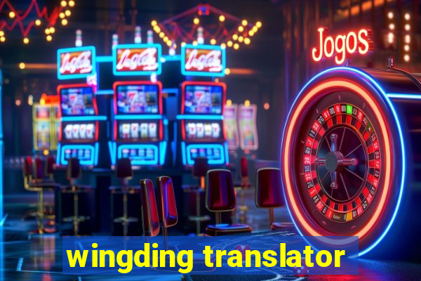 wingding translator