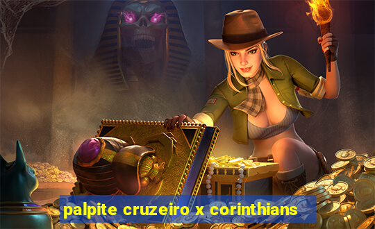 palpite cruzeiro x corinthians