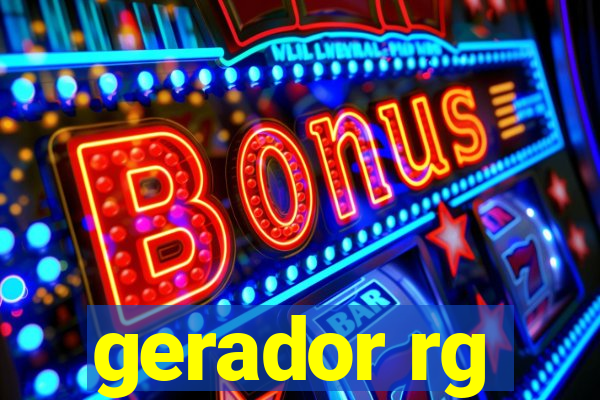 gerador rg