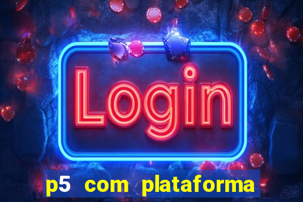 p5 com plataforma de jogos