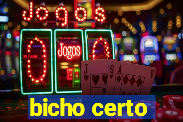 bicho certo