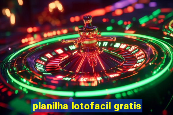 planilha lotofacil gratis