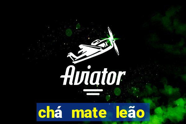 chá mate leão pêssego benefícios