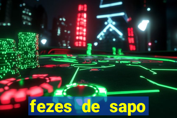 fezes de sapo transmite doença para humanos