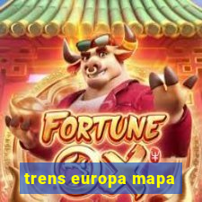 trens europa mapa