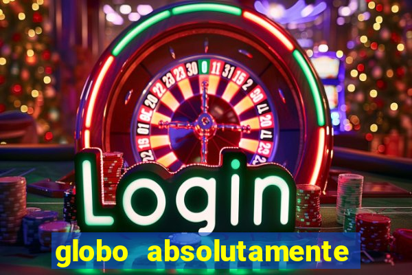 globo absolutamente sobre noticias
