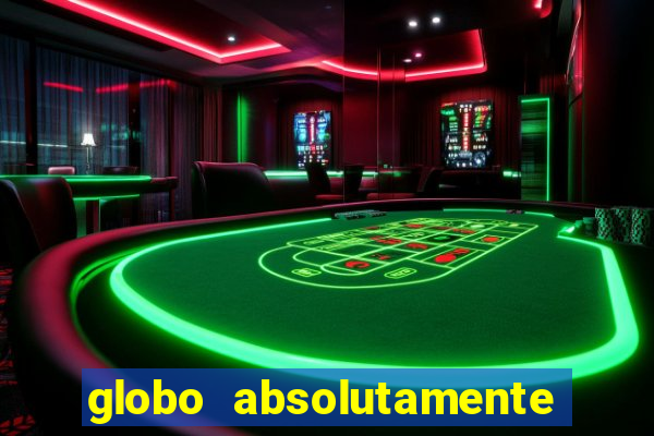 globo absolutamente sobre noticias