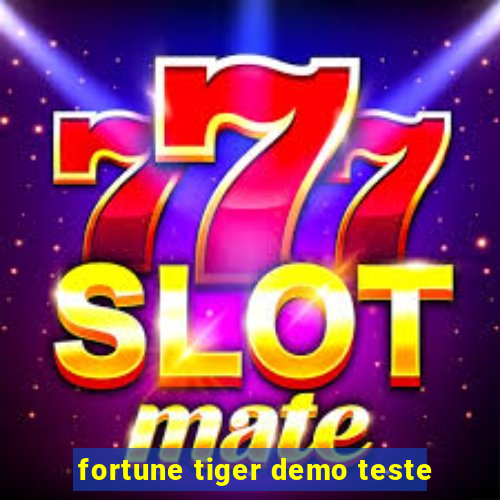 fortune tiger demo teste