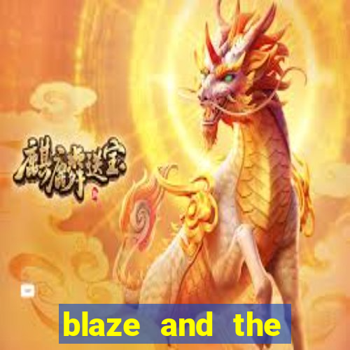 blaze and the monster machines logo font