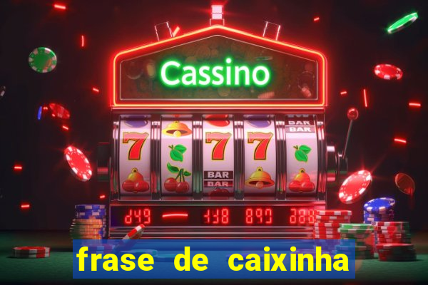 frase de caixinha de natal