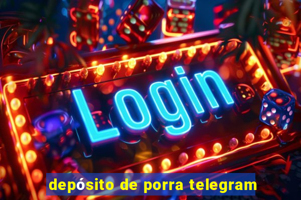 depósito de porra telegram