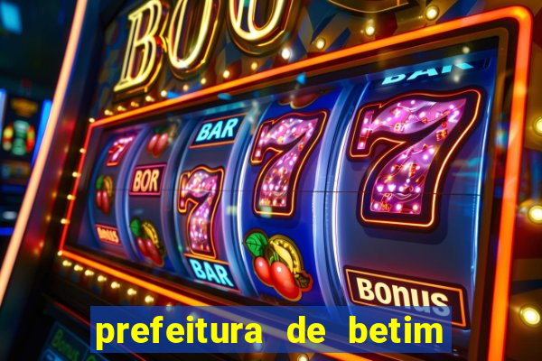 prefeitura de betim - contracheque online