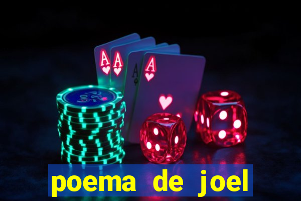 poema de joel rufino dos santos