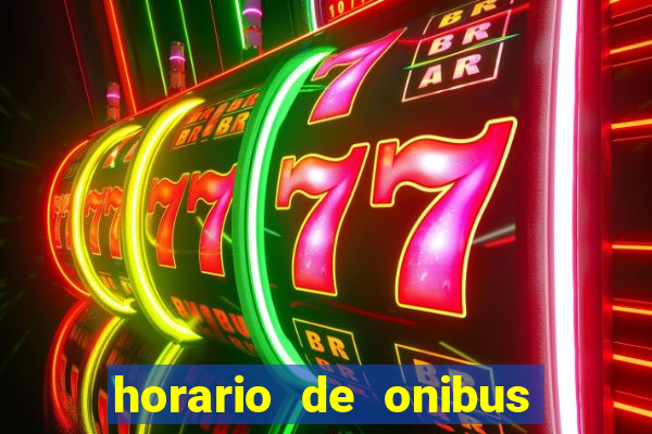 horario de onibus santos dumont x juiz de fora