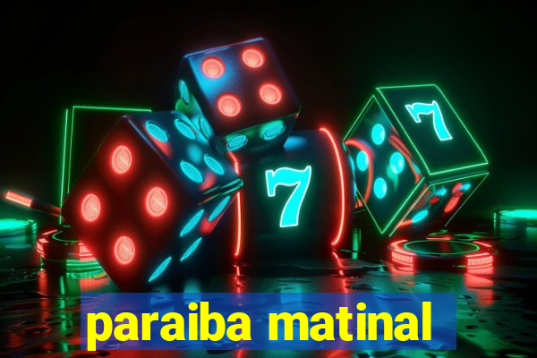 paraiba matinal