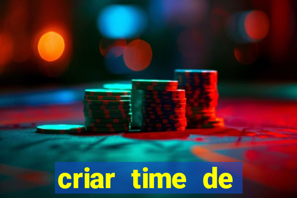 criar time de futebol simulador