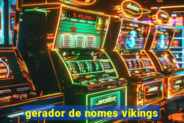 gerador de nomes vikings