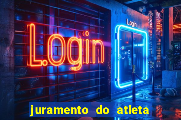 juramento do atleta jogos internos