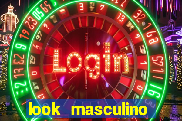 look masculino blazer cinza